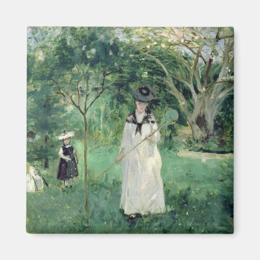 The Butterfly Hunt, 1874 Magneet (Voorkant)