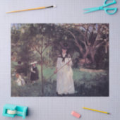 The Butterfly Hunt by Berthe Morisot Tissue Paper Tissuepapier (Craft)