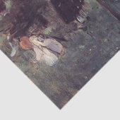 The Butterfly Hunt by Berthe Morisot Tissue Paper Tissuepapier (Detail)