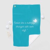 The Butterfly's Evolution Golfhanddoek (Insitu)