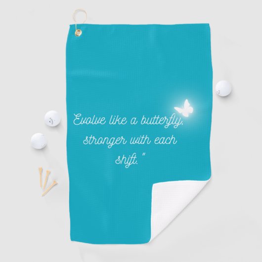 The Butterfly's Evolution Golfhanddoek (Insitu)