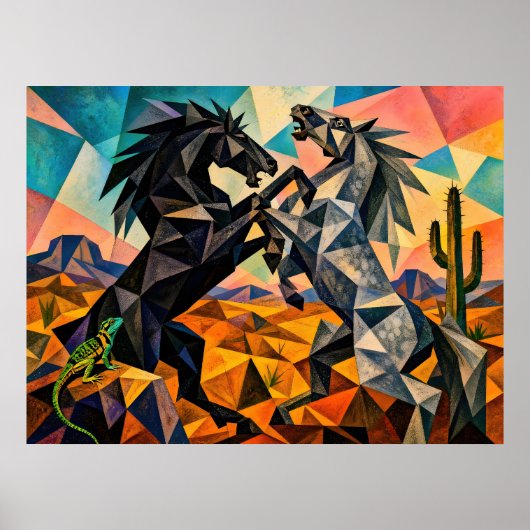 The Bystanders – De Hagedis en De Cactus Poster (Voorkant)