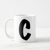 The "C" mug Koffiemok (Links)