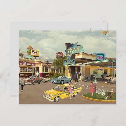 The Cab Driver Feestdagenkaart (Voorkant / Achterkant)