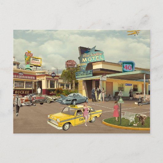 The Cab Driver Feestdagenkaart (Voorkant)