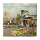 The Cab Driver Tegeltje (Voorkant)