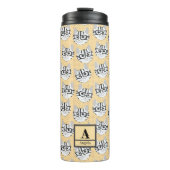 The Cadstudios Beige Thermosbeker (Voorkant)