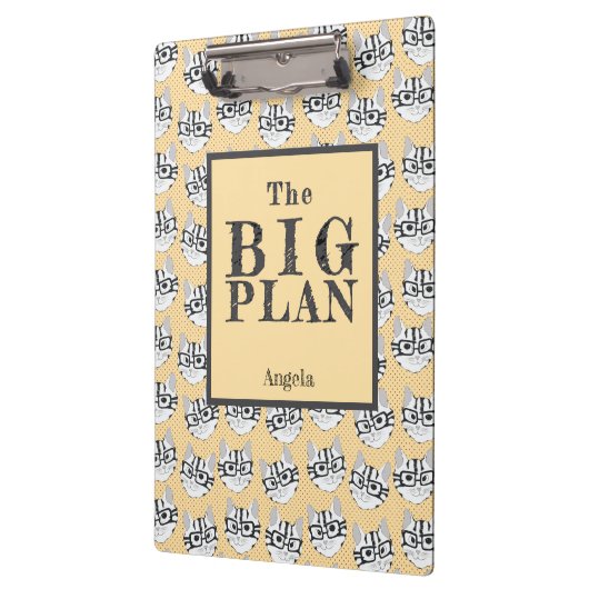 The Cadstudios The Big Plan Beige Klembord (Links)