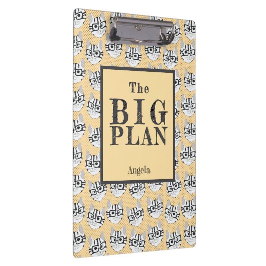 The Cadstudios The Big Plan Beige Klembord (Rechts)