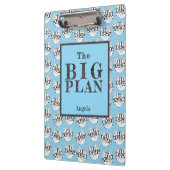 The Cadstudios The Big Plan Blue Klembord (Links)