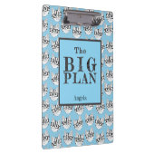 The Cadstudios The Big Plan Blue Klembord (Rechts)