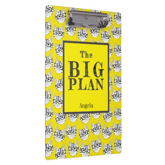 The Cadstudios The Big Plan Yellow Klembord (Rechts)