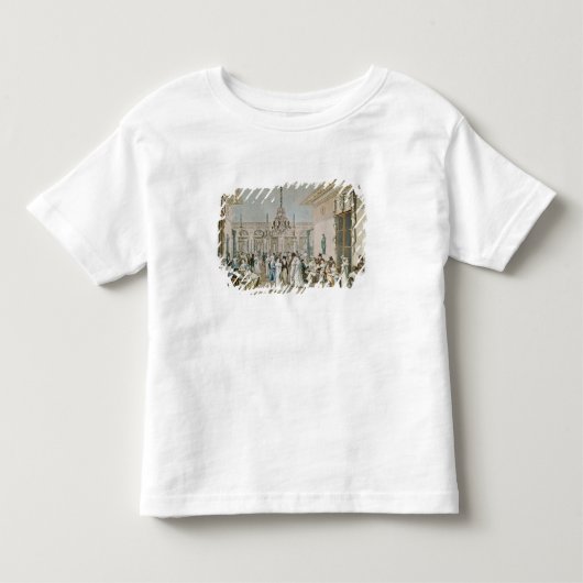 The Cafe Frascati in 1807 Kinder Shirts (Voorkant)