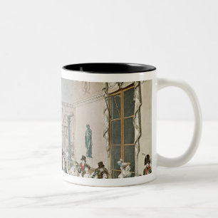 The Cafe Frascati in 1807 Tweekleurige Koffiemok