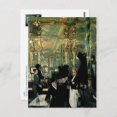 The Café Royal, Londen door William Orpen (1912) Briefkaart (Voorkant / Achterkant)