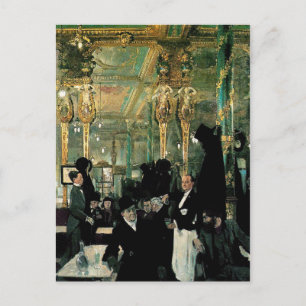The Café Royal, Londen door William Orpen (1912) Briefkaart