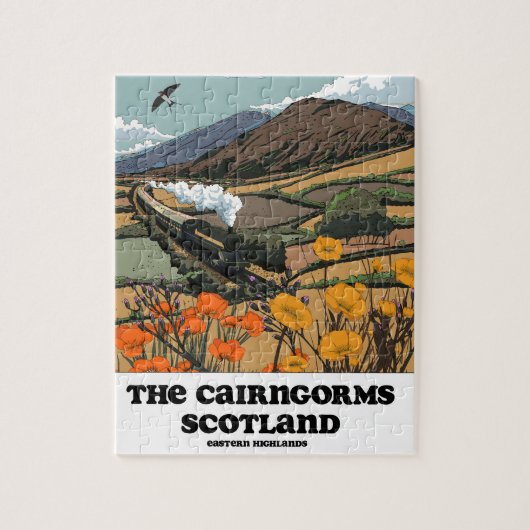 The Cairngorms Scotland  Legpuzzel (Verticaal)