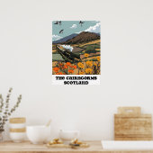 The Cairngorms Scotland  Poster (Keuken)