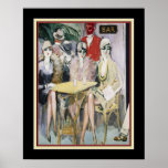 "The Cairo Bar" 1920, ingediend door Kees Van Dong Poster<br><div class="desc">'The Cairo Bar' Fauvism,  Art Deco,  ca,  1920,  door Kees Van Dongen</div>