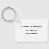 The Calder & Hebble Navigation, Wakefield Sleutelhanger (Achterkant)