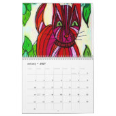 The Calendar of Colorful Cats Kalender (Jan 2027)