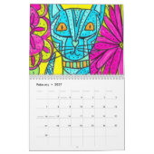 The Calendar of Colorful Cats Kalender (Feb 2027)