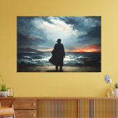 The Call of the Horizon Canvas Afdruk (Insitu (Woonkamer))