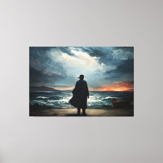 The Call of the Horizon Canvas Afdruk (Voorkant)