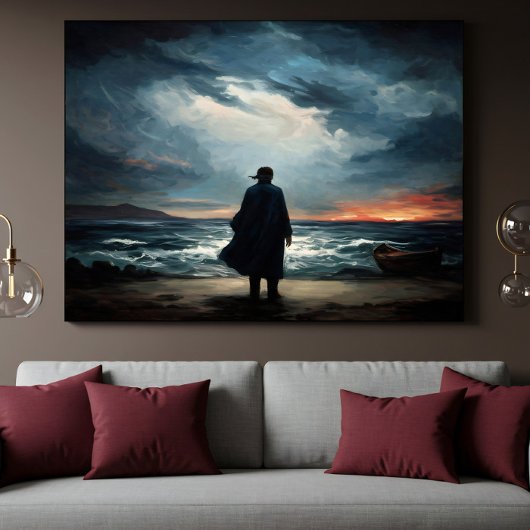 The Call of the Horizon Canvas Afdruk