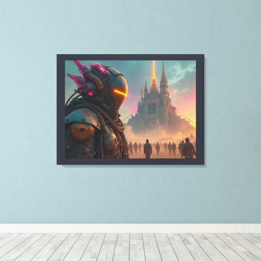 The Calling canvasprint Canvas Afdruk (Insitu (Houten vloer))