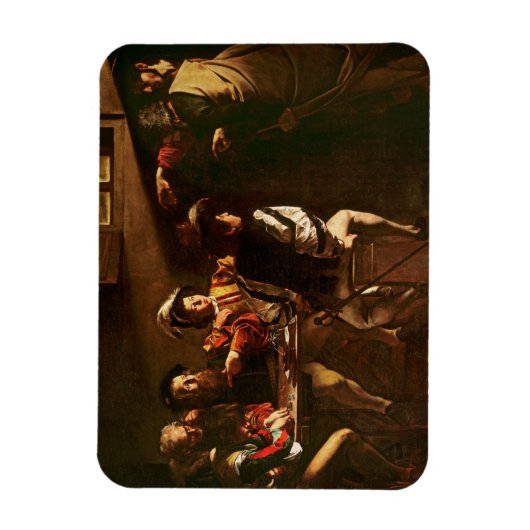 The Calling of St. Matthew, c.1598-1601 Magneet (Verticaal)