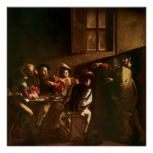 The Calling of St. Matthew, c.1598-1601 Poster (Voorkant)