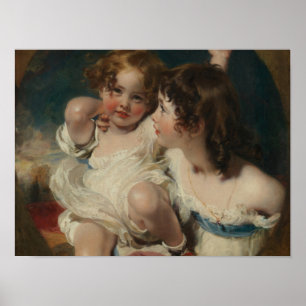 The Calmady Children (Emily, 1818-?1906, en Laura Poster