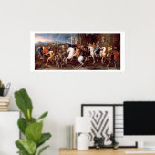 The Calydonian Boar Hunt, 1637-38 Poster (Thuiskantoor)