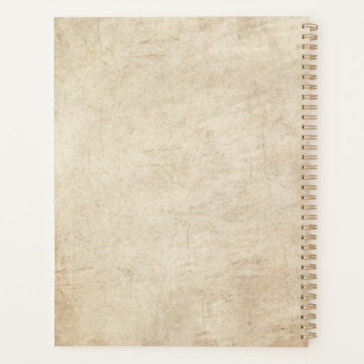 The Camellia Keeper Planner: Winter's Rose Edition Planner (Achterkant)