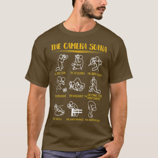 The Camera Sutra Funny Photographer Gift  T-shirt