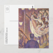 The Can Dance, Le Chahut van Georges Seurat Briefkaart (Voorkant / Achterkant)