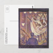 The Can Dance, Le Chahut van Georges Seurat Briefkaart (Voorkant / Achterkant)
