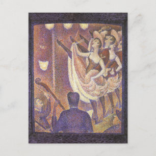 The Can Dance, Le Chahut van Georges Seurat Briefkaart