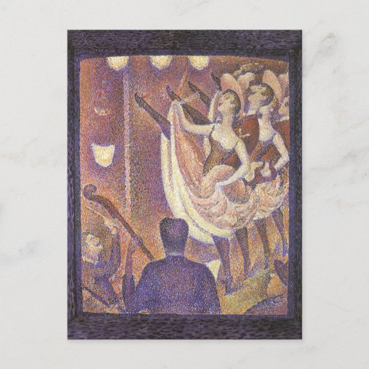 The Can Dance, Le Chahut van Georges Seurat Briefkaart (Voorkant)
