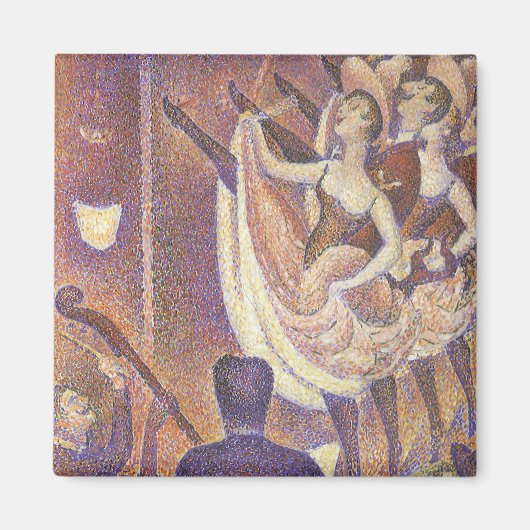The Can Dance, Le Chahut van Georges Seurat Magneet (Voorkant)