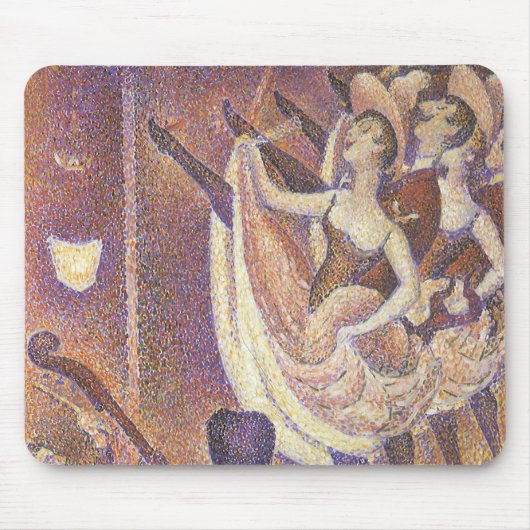 The Can Dance, Le Chahut van Georges Seurat Muismat (Voorkant)