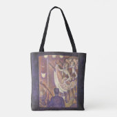 The Can Dance, Le Chahut van Georges Seurat Tote Bag (Achterkant)