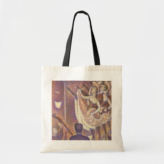 The Can Dance, Le Chahut van Georges Seurat Tote Bag (Voorkant)