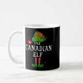 The Canadian Elf Group Matching Family Christmas C Koffiemok (Links)