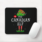 The Canadian Elf Group Matching Family Christmas C Muismat (Met muis)