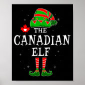 The Canadian Elf Group Matching Family Christmas C Poster (Voorkant)
