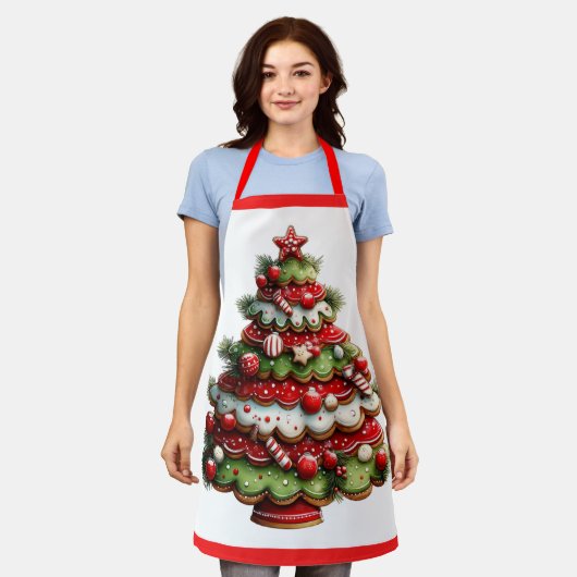 The Candy Cane Christmas Tree  Schort (Gedragen)