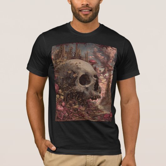 The Candy of Decay – Gothic Surrealist T-Shirt (Voorkant)