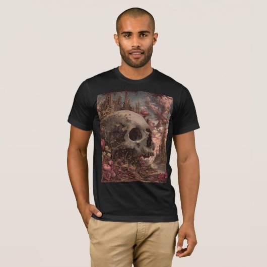The Candy of Decay – Gothic Surrealist T-Shirt (Voorkant volledig)
